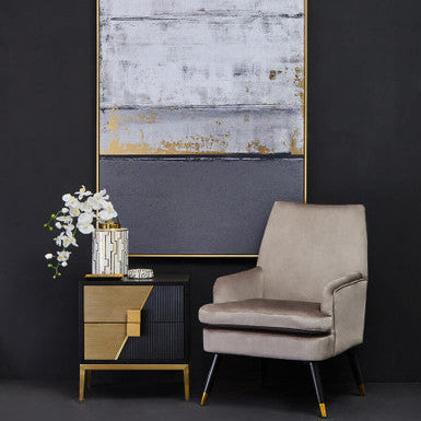 Davoli Two Drawer Side Table