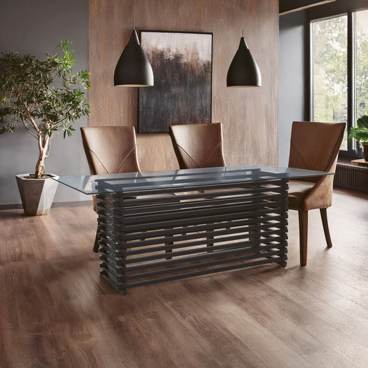 Vogue Matte Black Dining Table