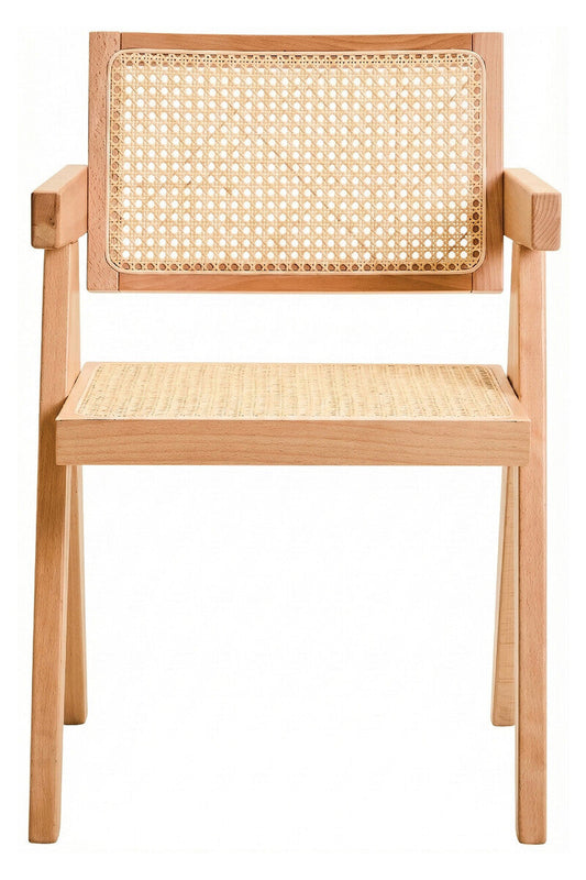 Natural Cane and Beech Wood Dining Chair | Cebu