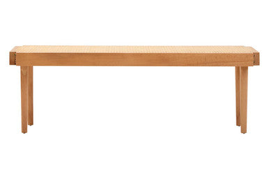 Cebu Natural Cane Bench with Cane Seat