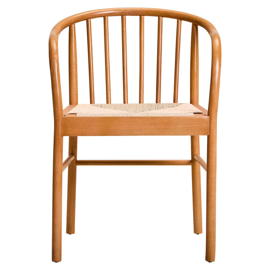 Cebu Natural Rope Chair with Curved Back