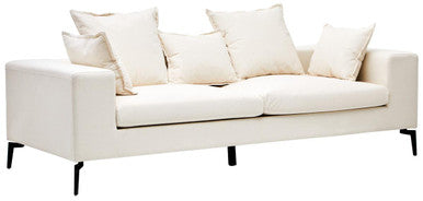 Avignon 3 Seat Cream Sofa