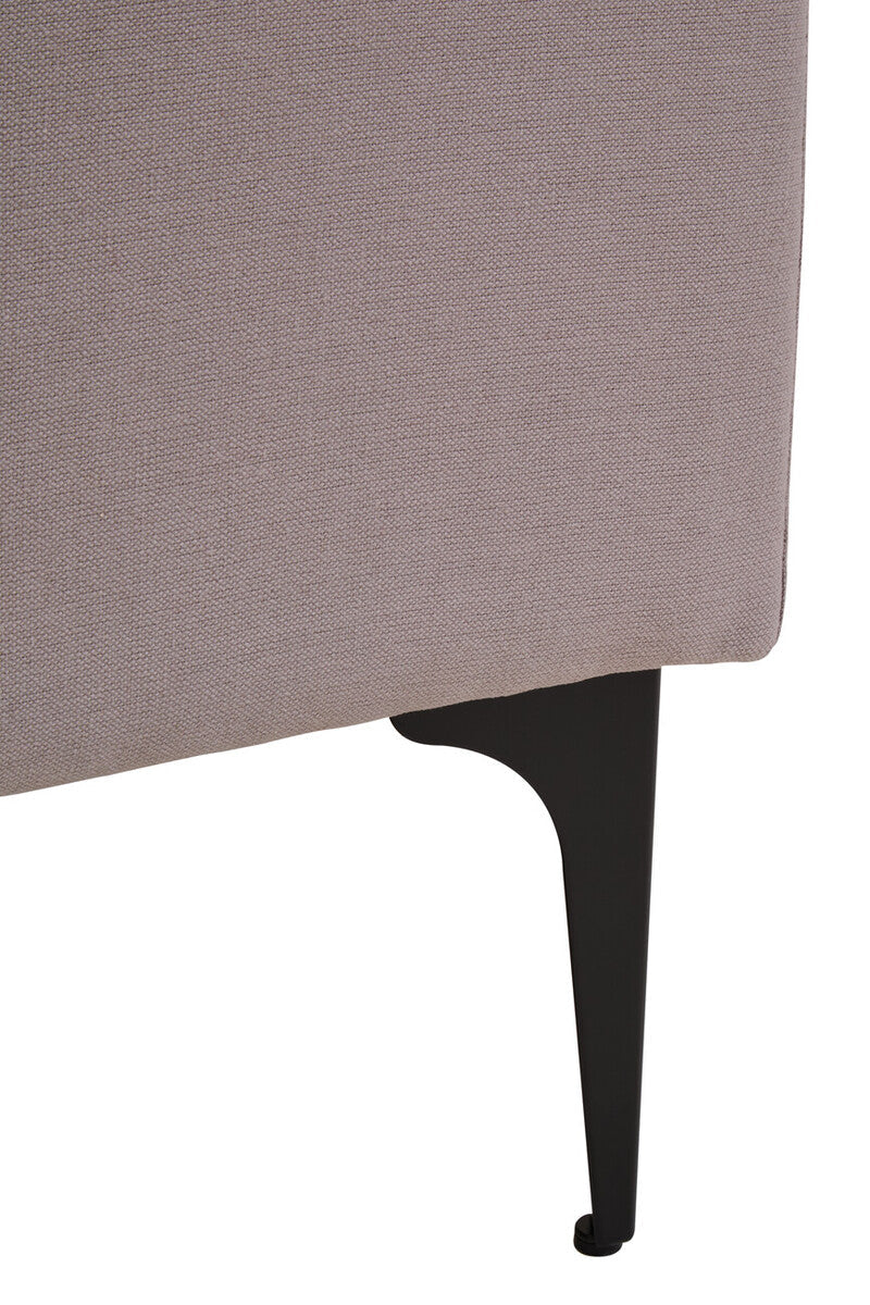 3 Seater Grey Right Chaise Sofa | Comfee