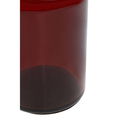 Allegra Kiara Brown Glass Toothbrush Holder