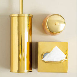 Allegra Glass Bathroom Jar