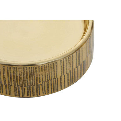 Allegra Line Effect Gold Soap Dish
