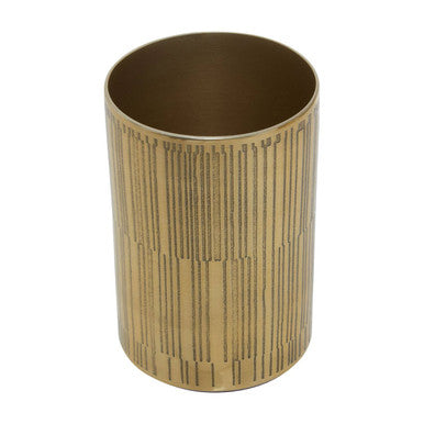 Allegra 300ml Gold Finish Aluminium Tumbler