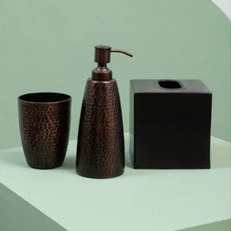 Allegra Bronze Finish Tumbler