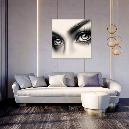 Realistic Gaze Canvas