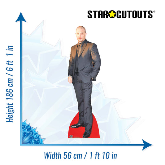 CS565 Tom Hardy Height 186cm Lifesize Cardboard Cut Out With Mini