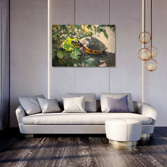 Turtle's Feast Canvas