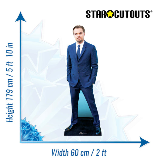 CS586 Leonardo Di Caprio Height 179cm Lifesize Cardboard Cutout