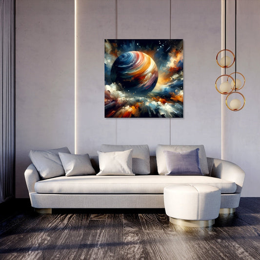 Planetary Passion Canvas