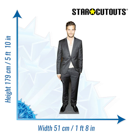 CS592 Jamie Dornan Height 179cm Lifesize Cardboard Cutout