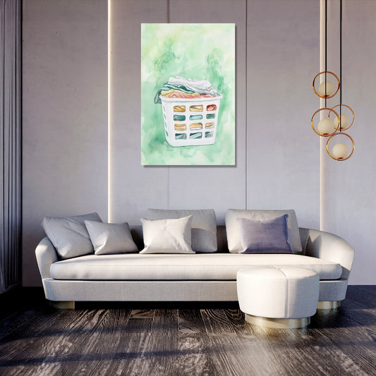Laundry Basket Canvas
