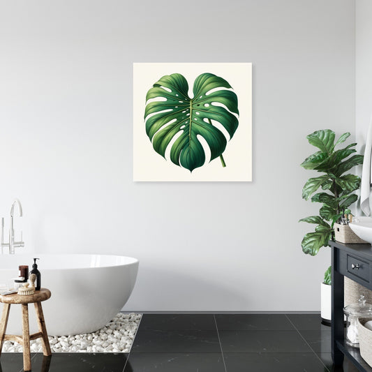 Monstera Elegance Canvas