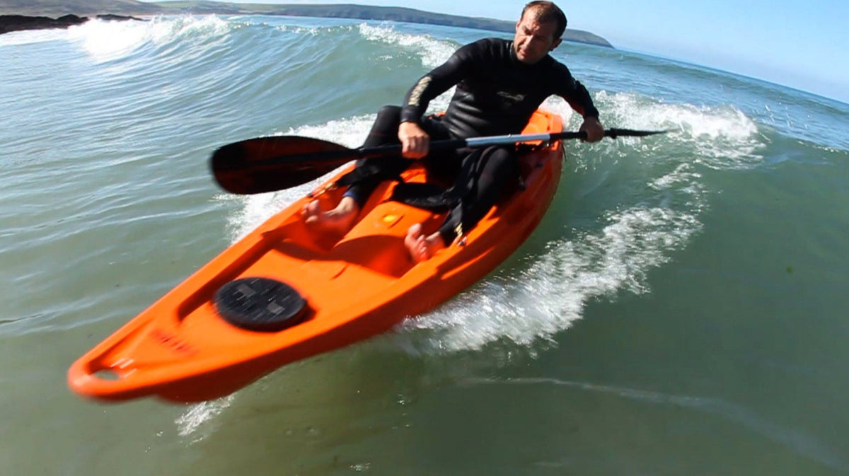 Kaafu Solo Fishing Kayak | Orange | Complete Package