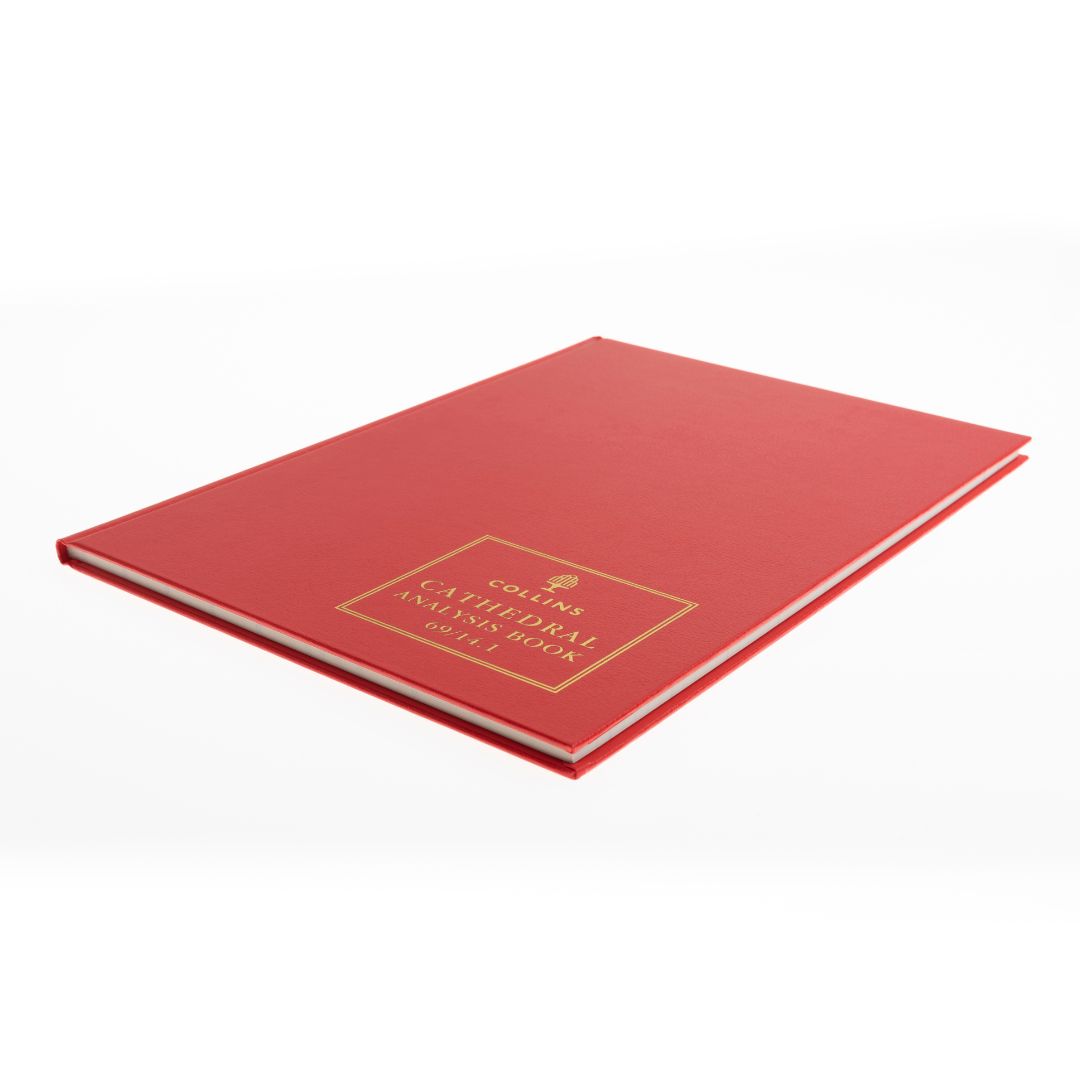 Cathedral - Accounts Book 14 Cash Columns - Red (69/14.1)