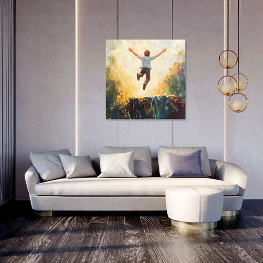 Leap of Triumph Canvas