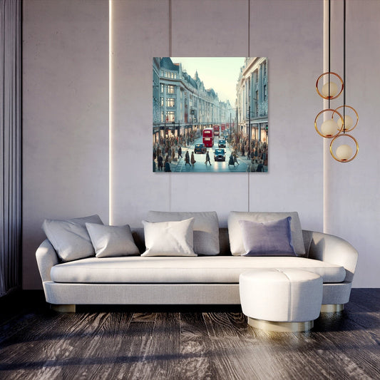 Oxford Street London Canvas