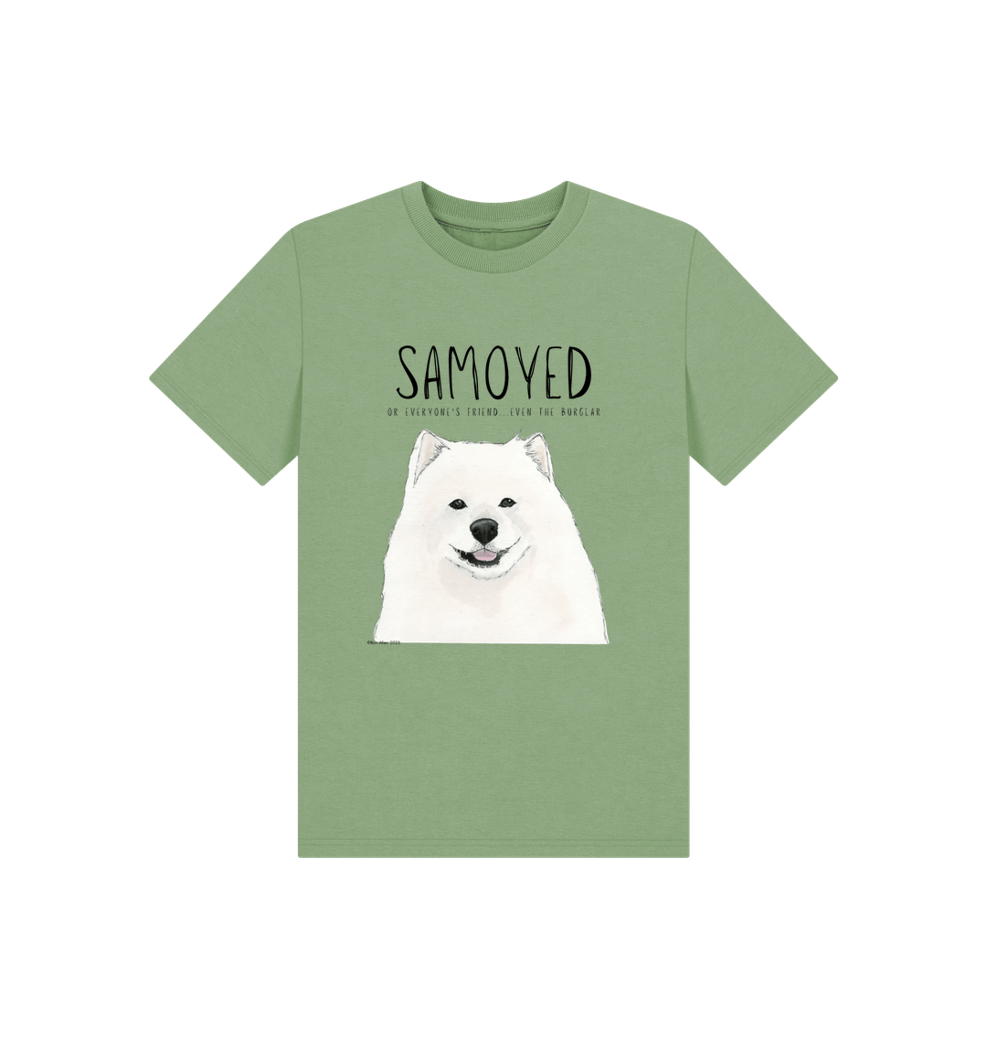 The Samoyed Kid's Tee: Fluffy, Friendly, and Ready for Mischief!