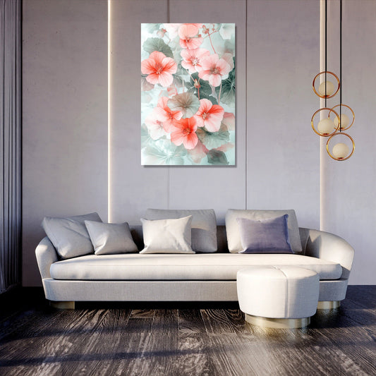 Begonia Dreamscape Canvas