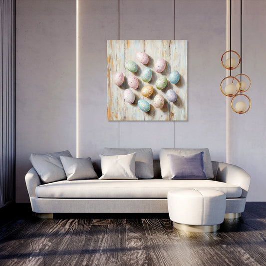 Pastel Easter Egg Canvas