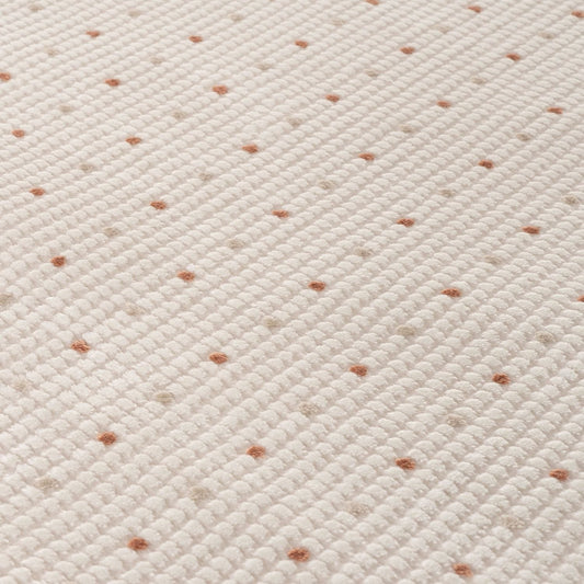 Carmel Cream-Terra Dots Rug | 6080