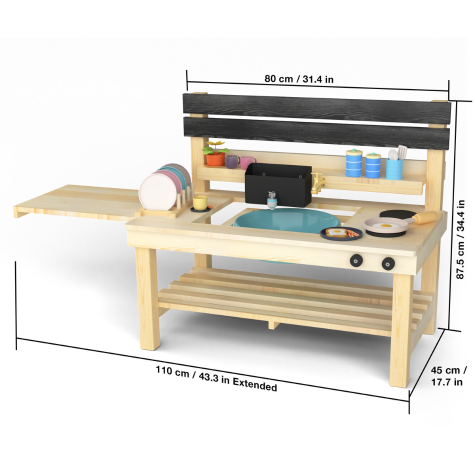 Double Mud Kitchen