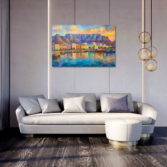 Cape Town Colourful Canvas