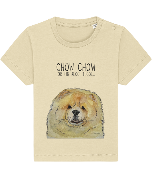 Pawsitively Adorable: Fawn Chow Chow Baby T-Shirt!