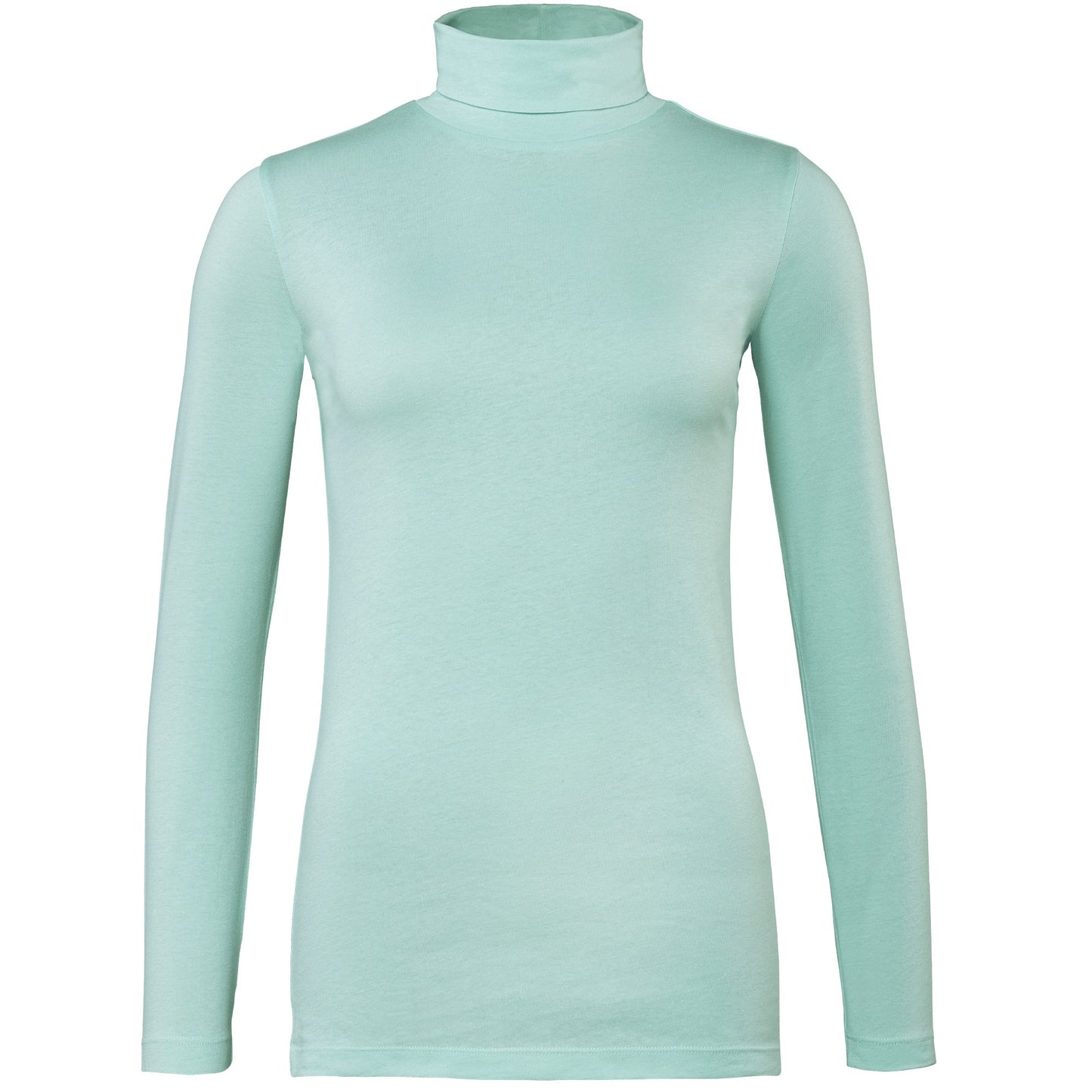 Organic Cotton Turtleneck T-shirt: Womens
