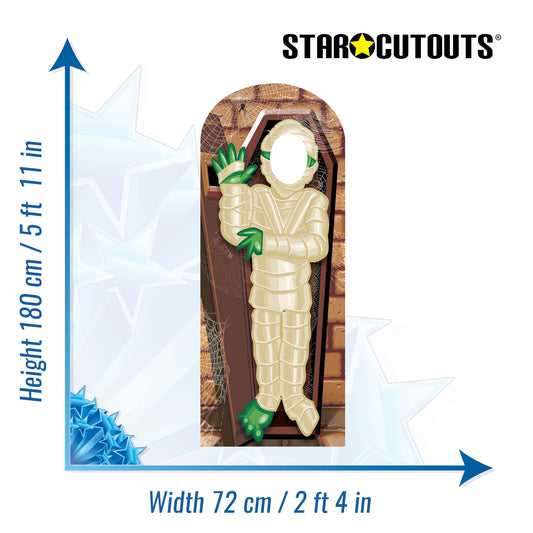 SC652 Mummy Stand In Cardboard Cut Out Height 180cm