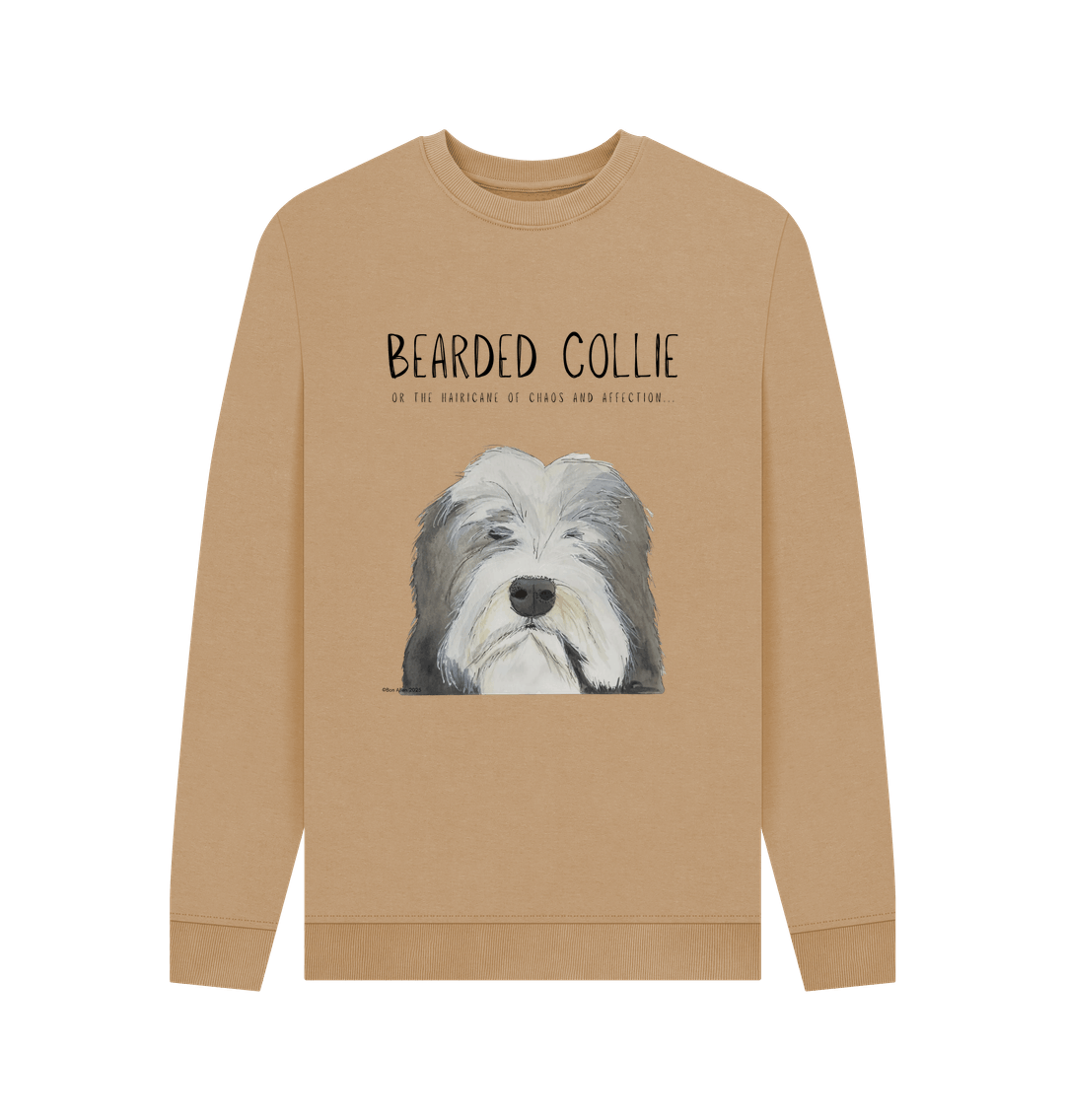Fluff Happens: Bearded Collie Chaos Sweatshirt