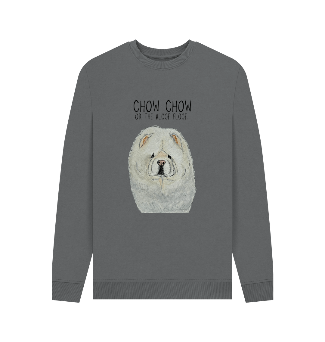 Cream Chow Chow Men's Crewneck Sweatshirt – The Aloof Floof Edition