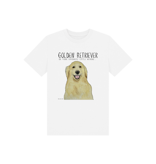 Golden Retriever Kids' Tee: Your Little Weirdo's New Favorite Shirt!
