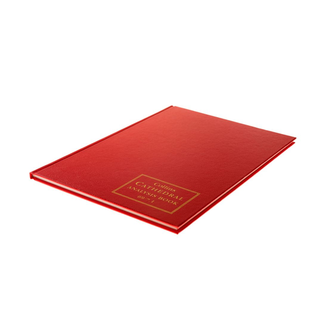 Cathedral - Accounts Book 7 Cash Columns - Red (69/7.1)