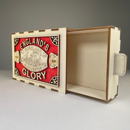 Matchbox (England Glory) - Flatpack Model Kit by Curious Rabbit ®