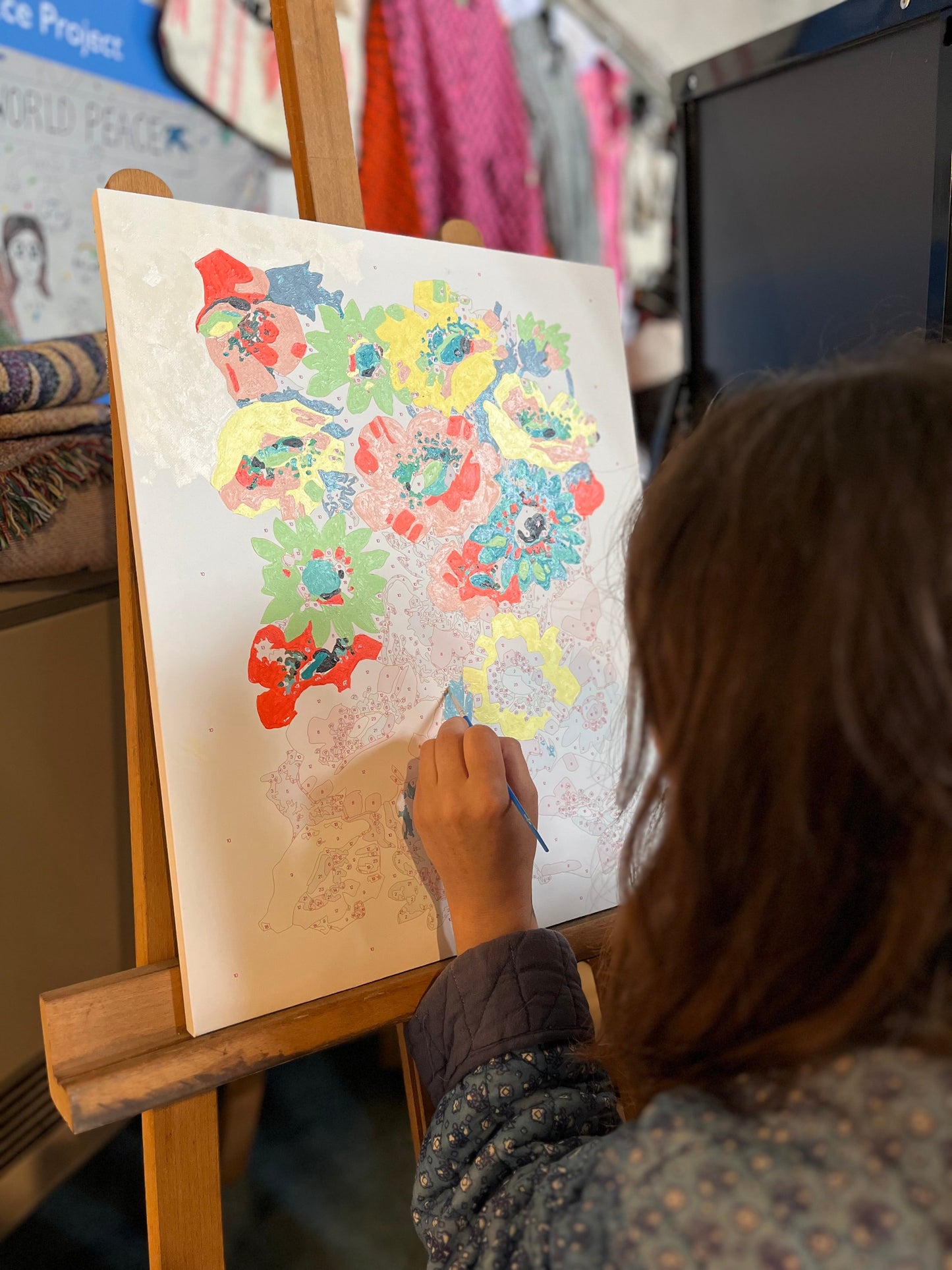 Summer Poppies - Paint By Numbers Kit