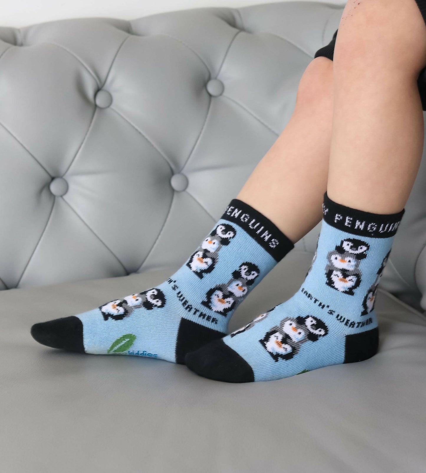 FRIENDLY PENGUINS ORGANIC COTTON KIDS SOCKS