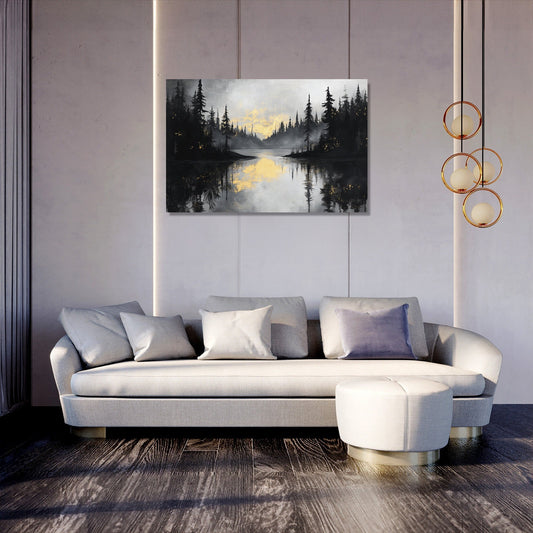 Silent Reflections Canvas