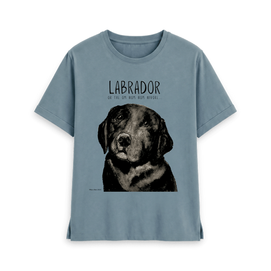 Feed Me Snacks & Compliments: The Black Labrador Tee
