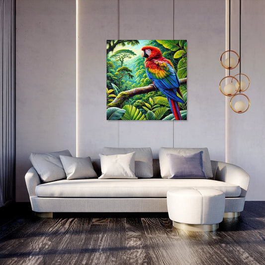 Tropical Vibrance Canvas