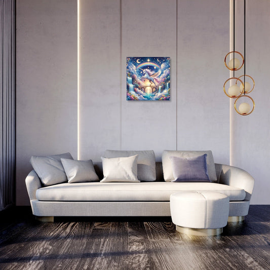 Magical Unicorn Enchantment Canvas