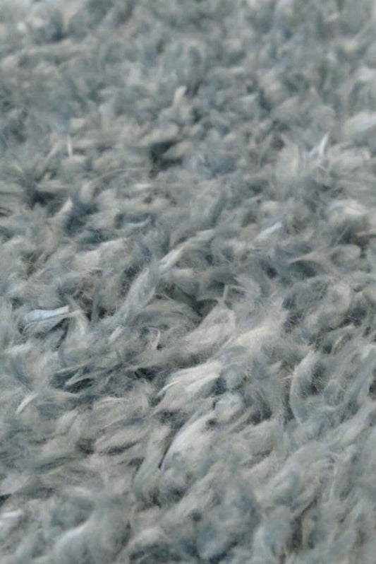 Lagom Duck Egg Blue Shaggy Rug