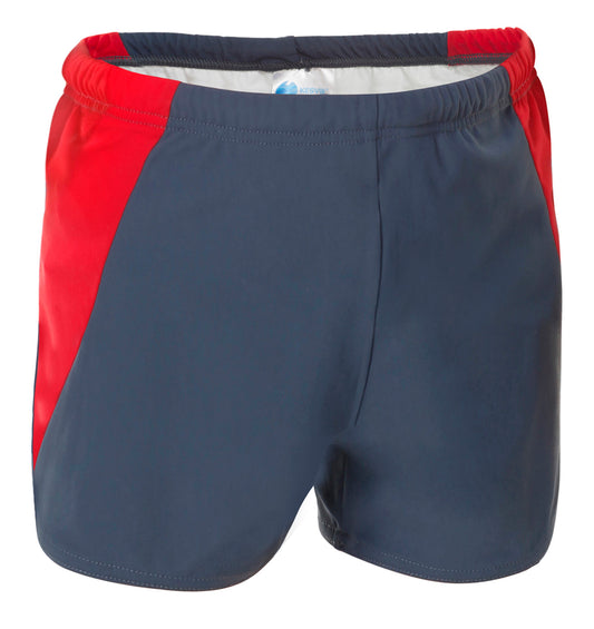 Boy's Swim Shorties Slate Red *