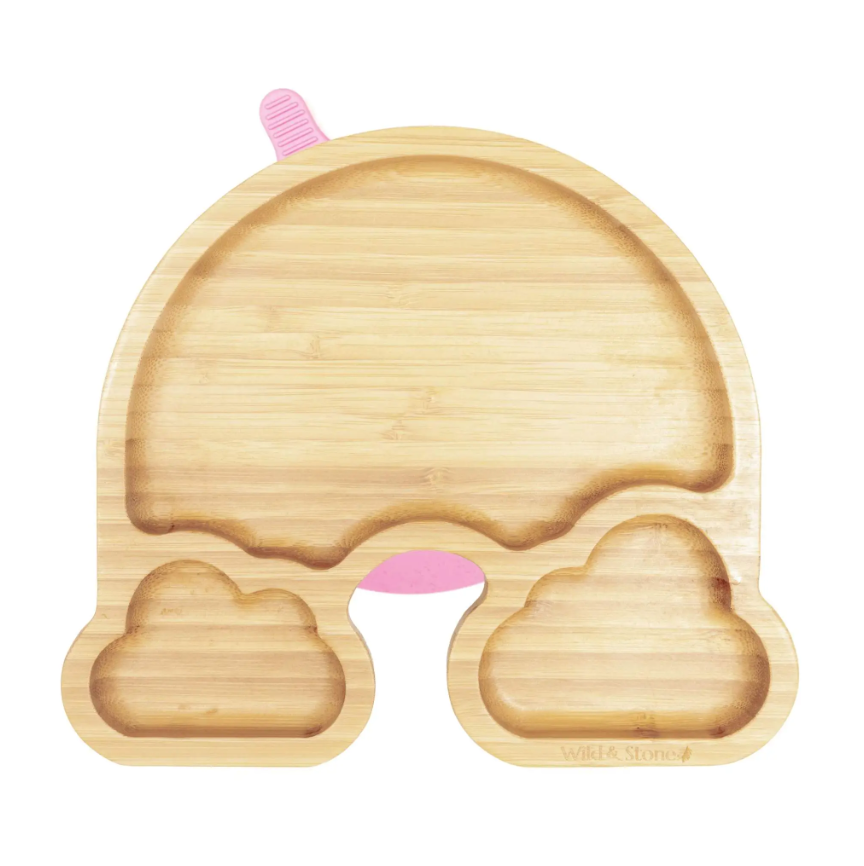 Baby Bamboo Weaning Suction Plate