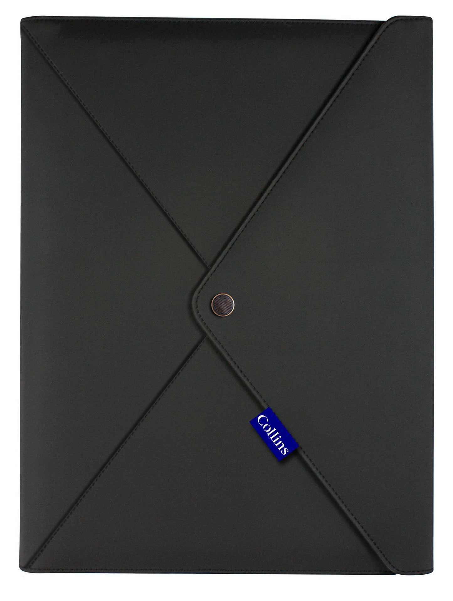 Conference Folder - Conference Ringbinder with Flap - Charcoal A4 (7020)