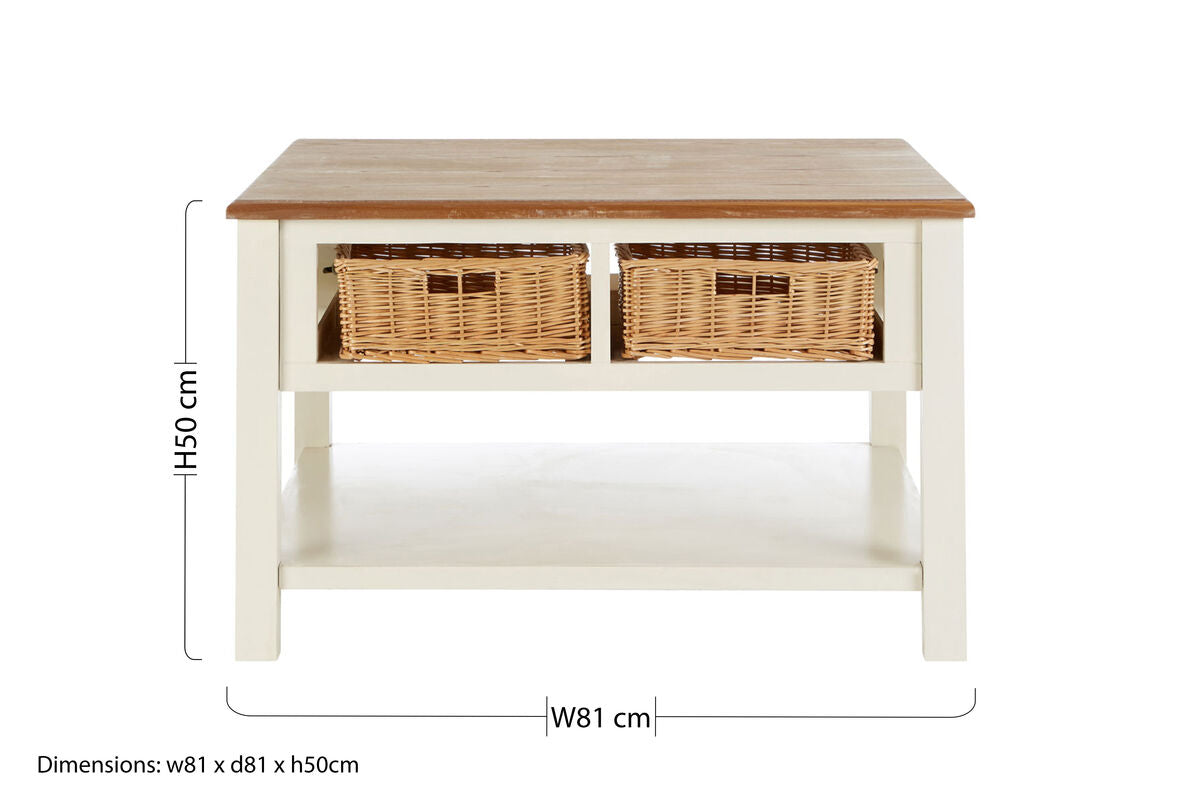 Dorset Cream Coffee Table