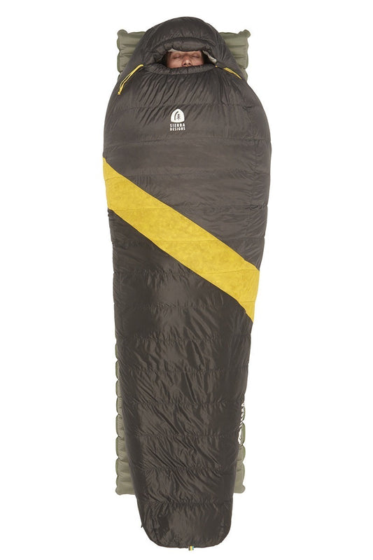 Sierra Designs Nitro 0°F (-18°C) 800-Fill DriDown Sleeping Bag - Long - Grey
